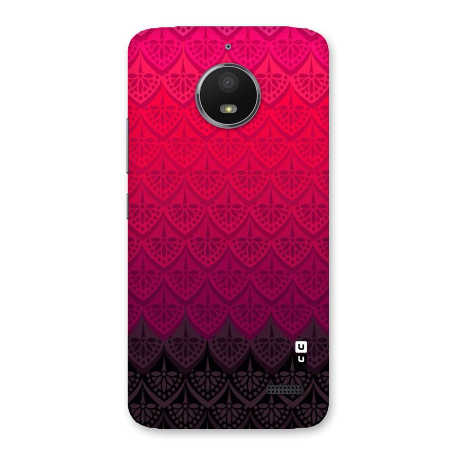 Shades Red Design Back Case for Moto E4