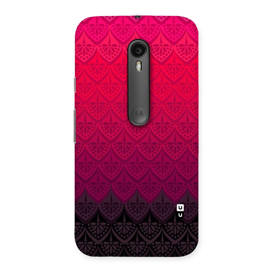 Shades Red Design Back Case for Moto G3