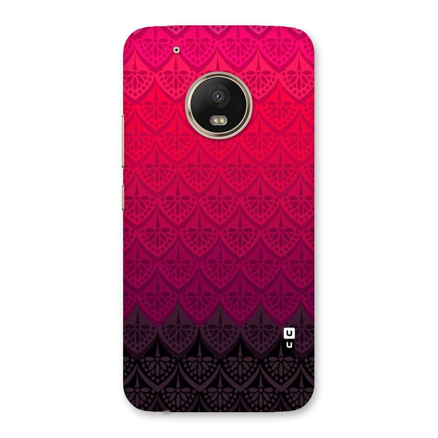 Shades Red Design Back Case for Moto G5 Plus
