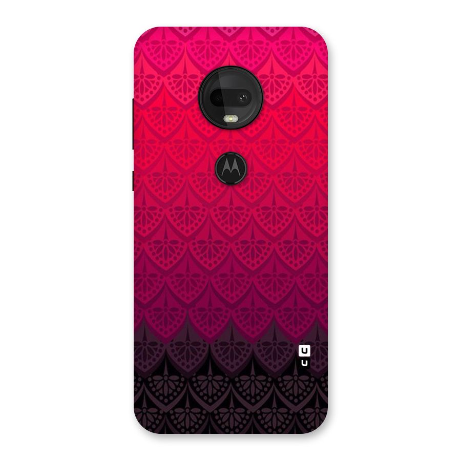 Shades Red Design Back Case for Moto G7