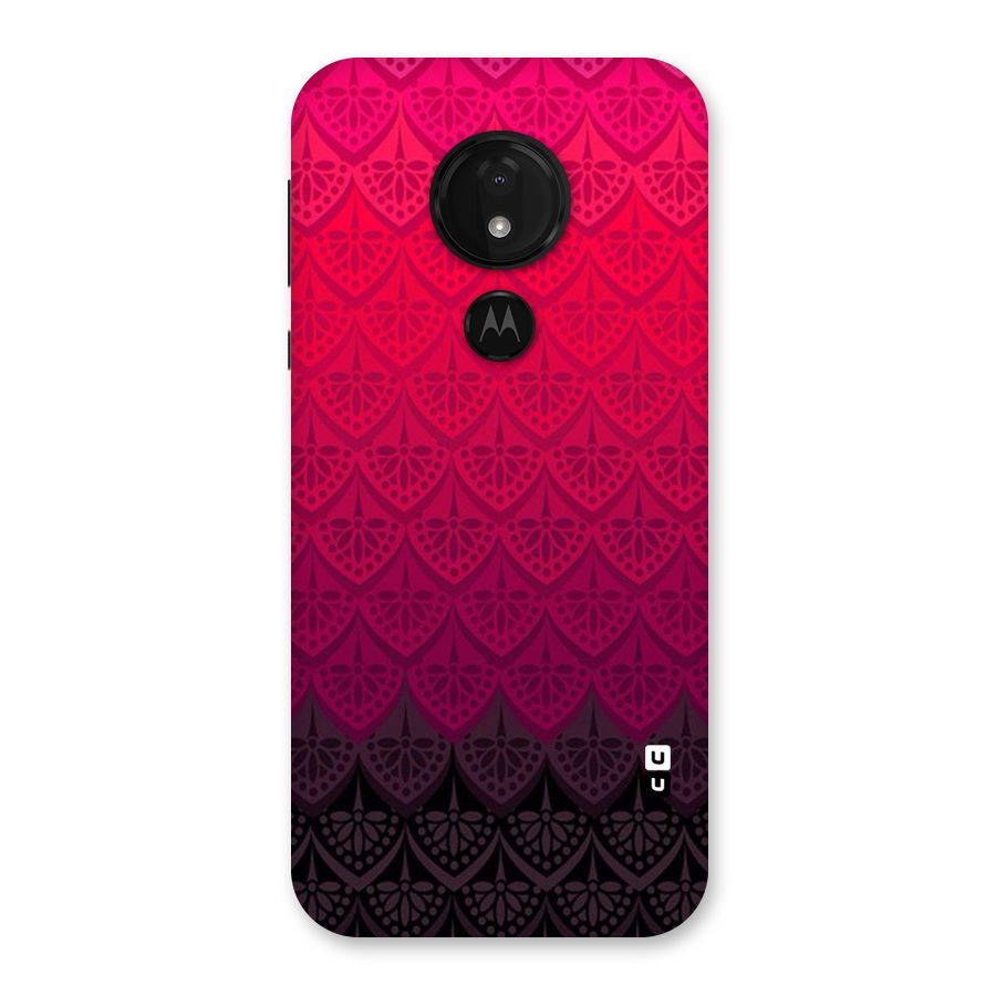Shades Red Design Back Case for Moto G7 Power