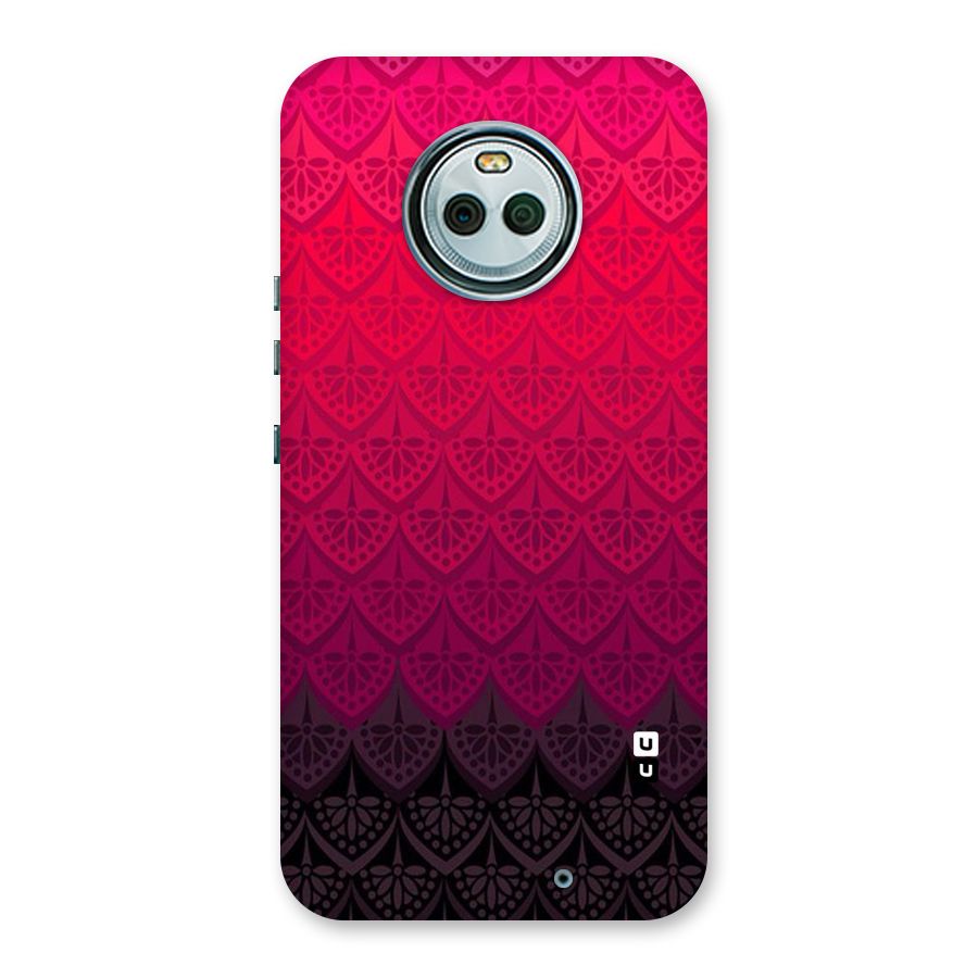 Shades Red Design Back Case for Moto X4