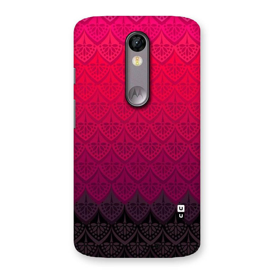 Shades Red Design Back Case for Moto X Force