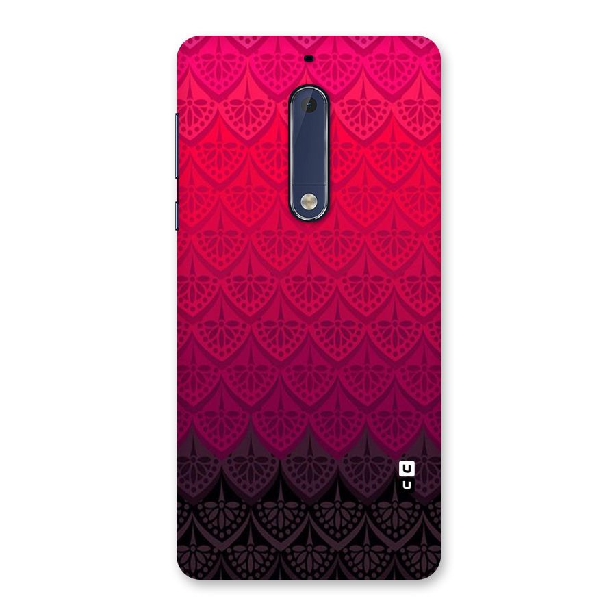 Shades Red Design Back Case for Nokia 5