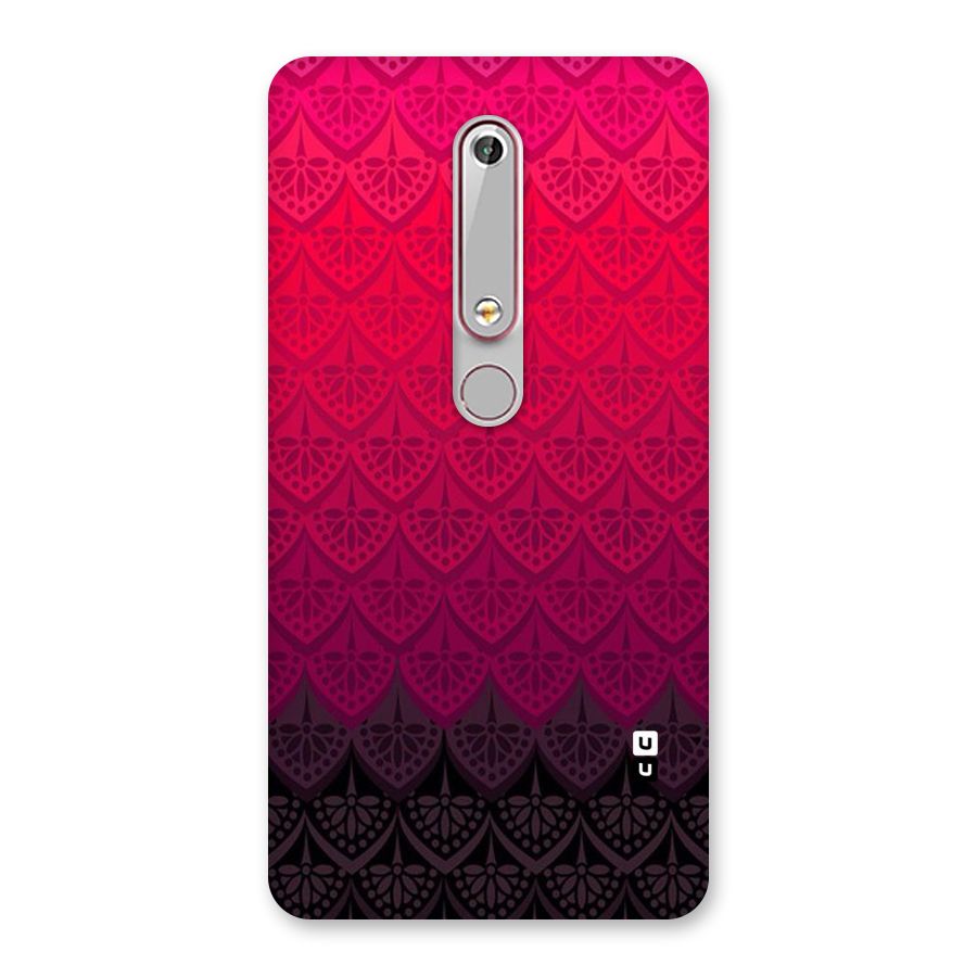 Shades Red Design Back Case for Nokia 6.1