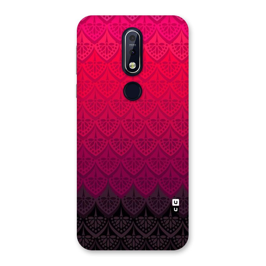 Shades Red Design Back Case for Nokia 7.1