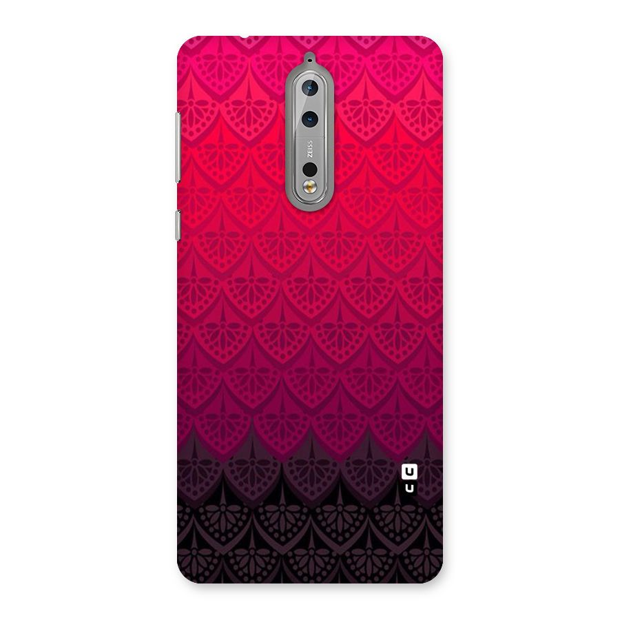 Shades Red Design Back Case for Nokia 8