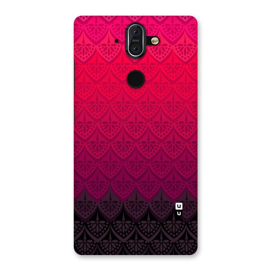 Shades Red Design Back Case for Nokia 8 Sirocco