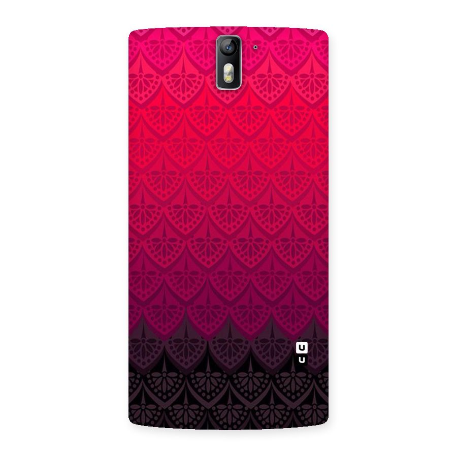 Shades Red Design Back Case for One Plus One