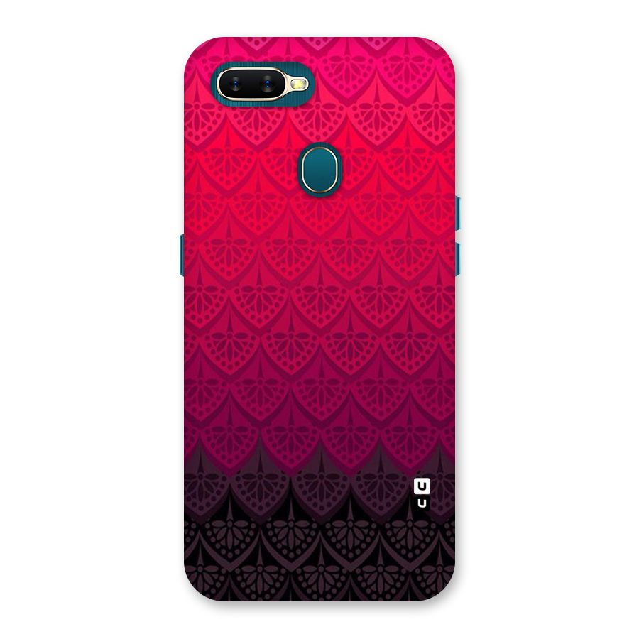 Shades Red Design Back Case for Oppo A11k