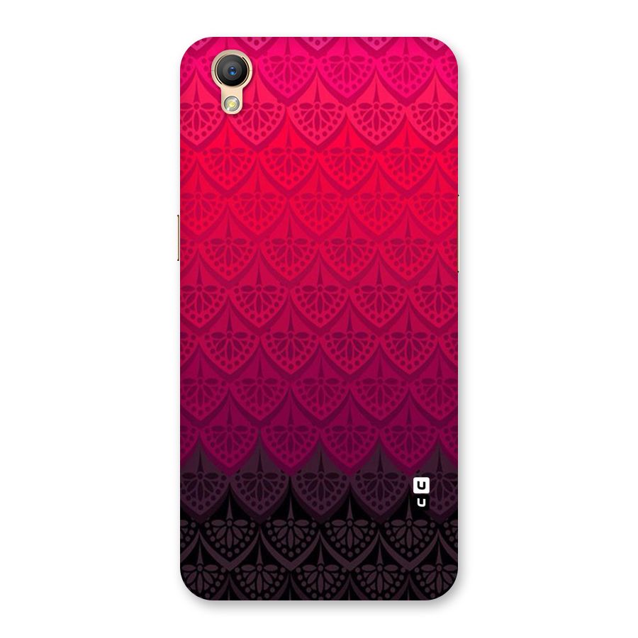 Shades Red Design Back Case for Oppo A37