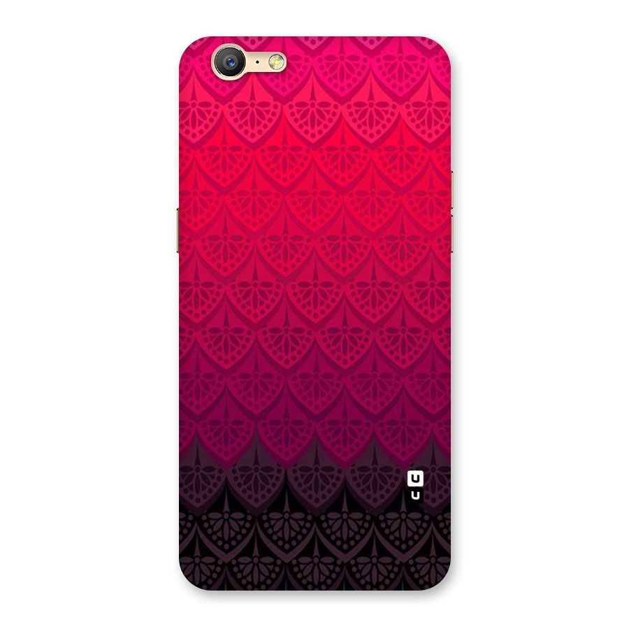 Shades Red Design Back Case for Oppo A39