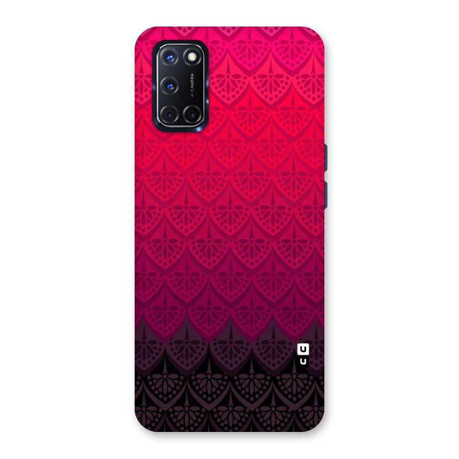 Shades Red Design Back Case for Oppo A52