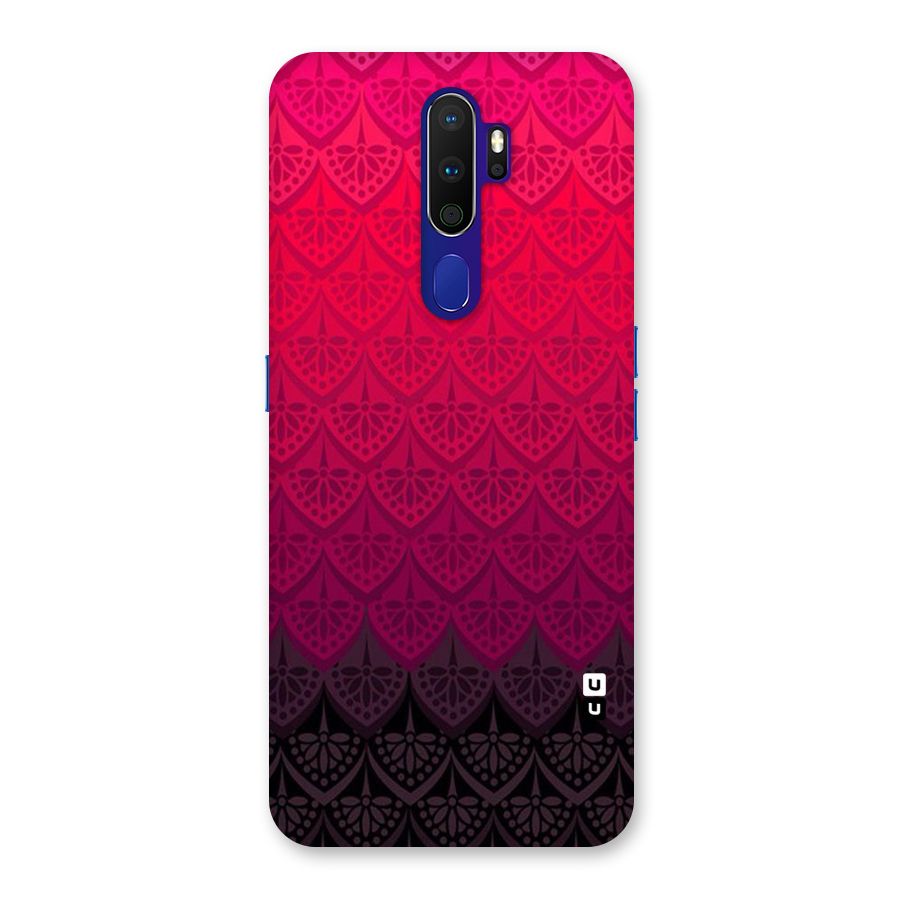Shades Red Design Back Case for Oppo A9 (2020)