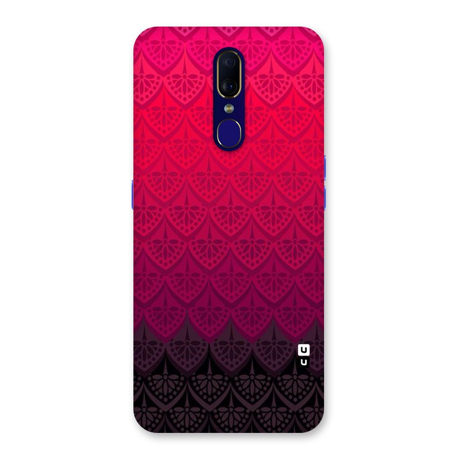Shades Red Design Back Case for Oppo F11