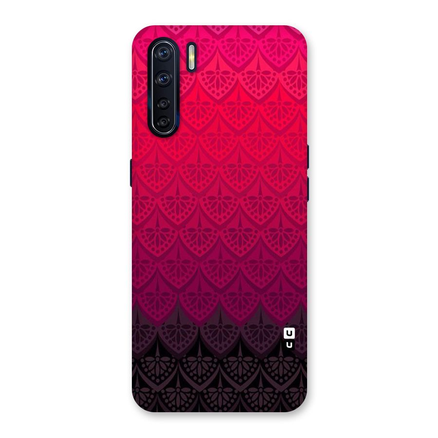 Shades Red Design Back Case for Oppo F15