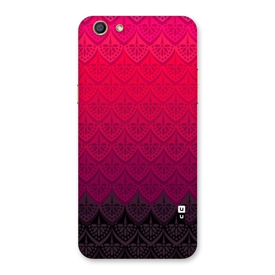 Shades Red Design Back Case for Oppo F3