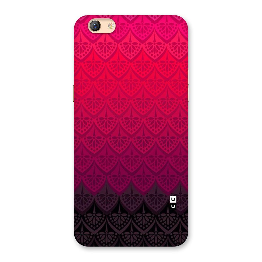 Shades Red Design Back Case for Oppo F3 Plus