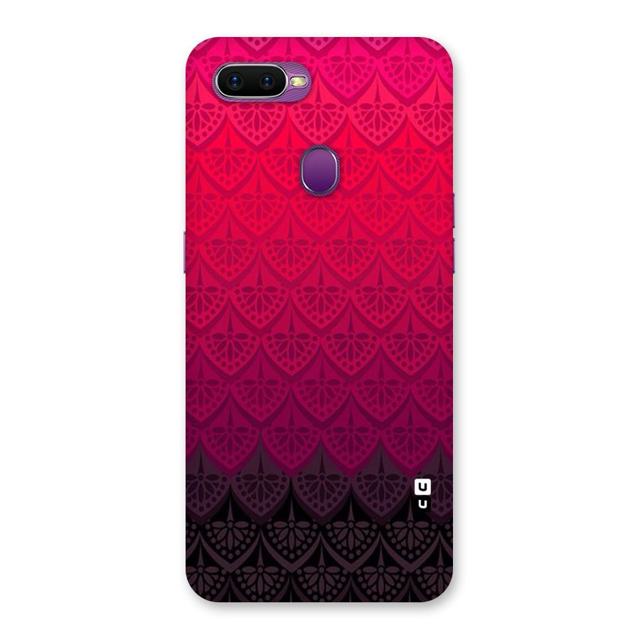 Shades Red Design Back Case for Oppo F9