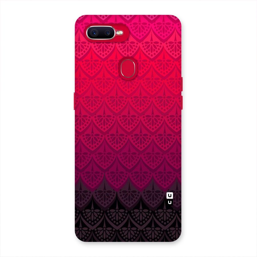 Shades Red Design Back Case for Oppo F9 Pro
