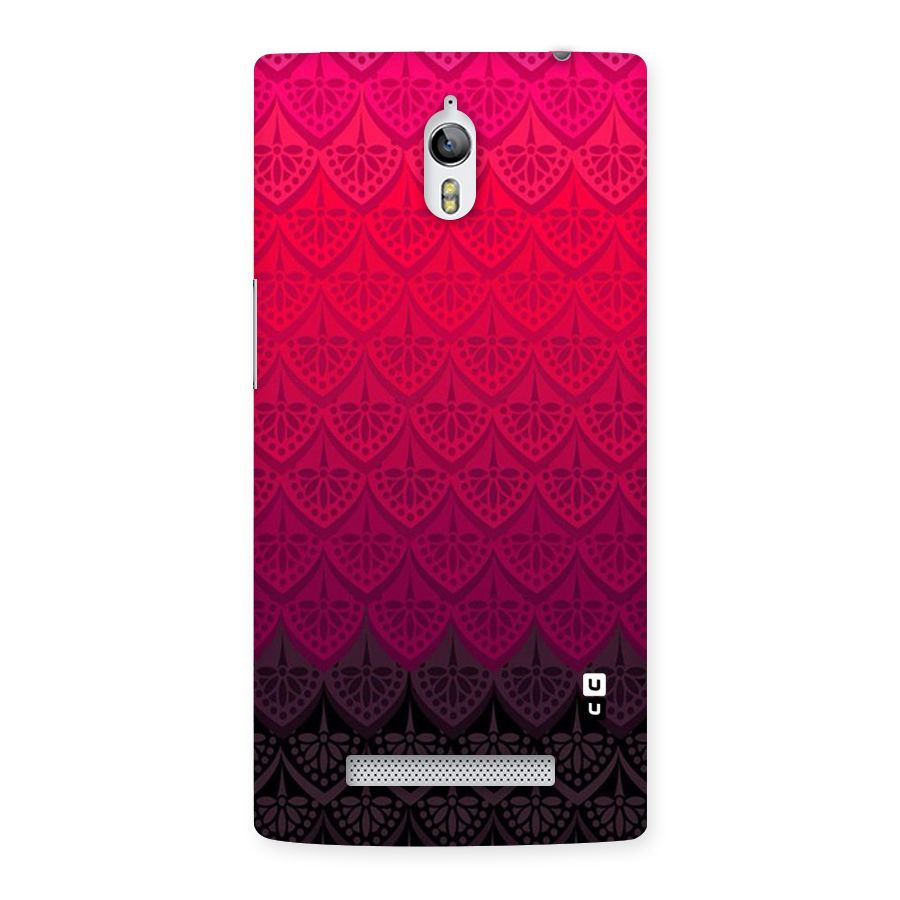 Shades Red Design Back Case for Oppo Find 7