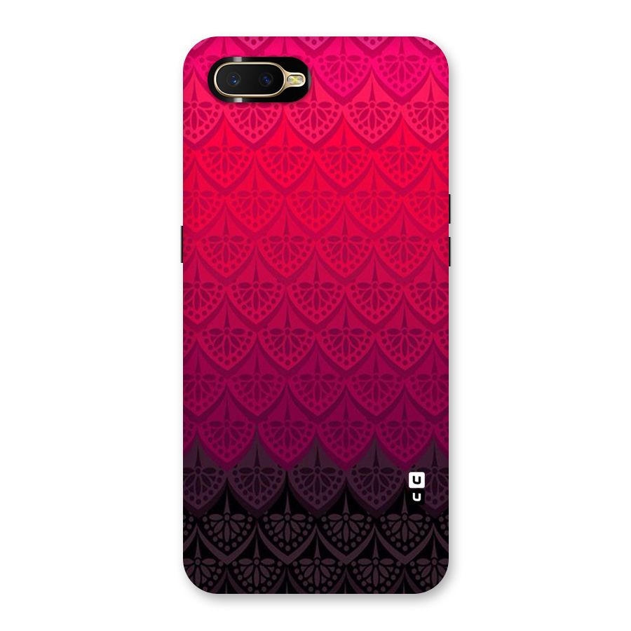 Shades Red Design Back Case for Oppo K1