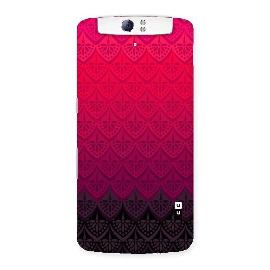 Shades Red Design Back Case for Oppo N1