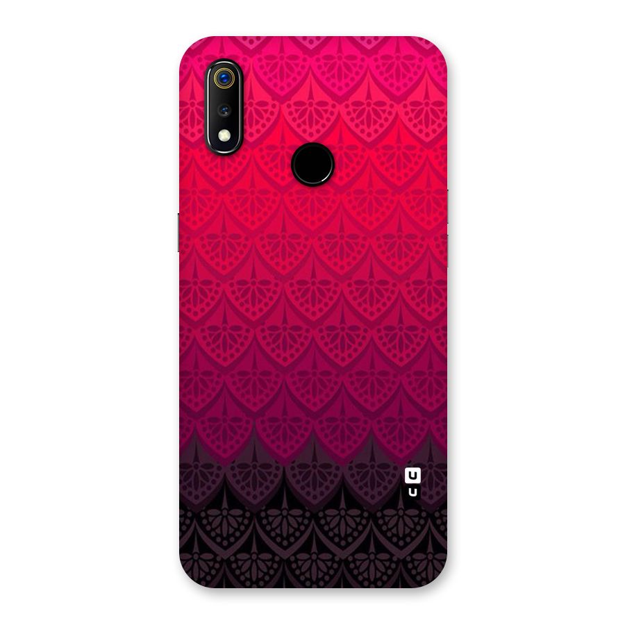 Shades Red Design Back Case for Realme 3