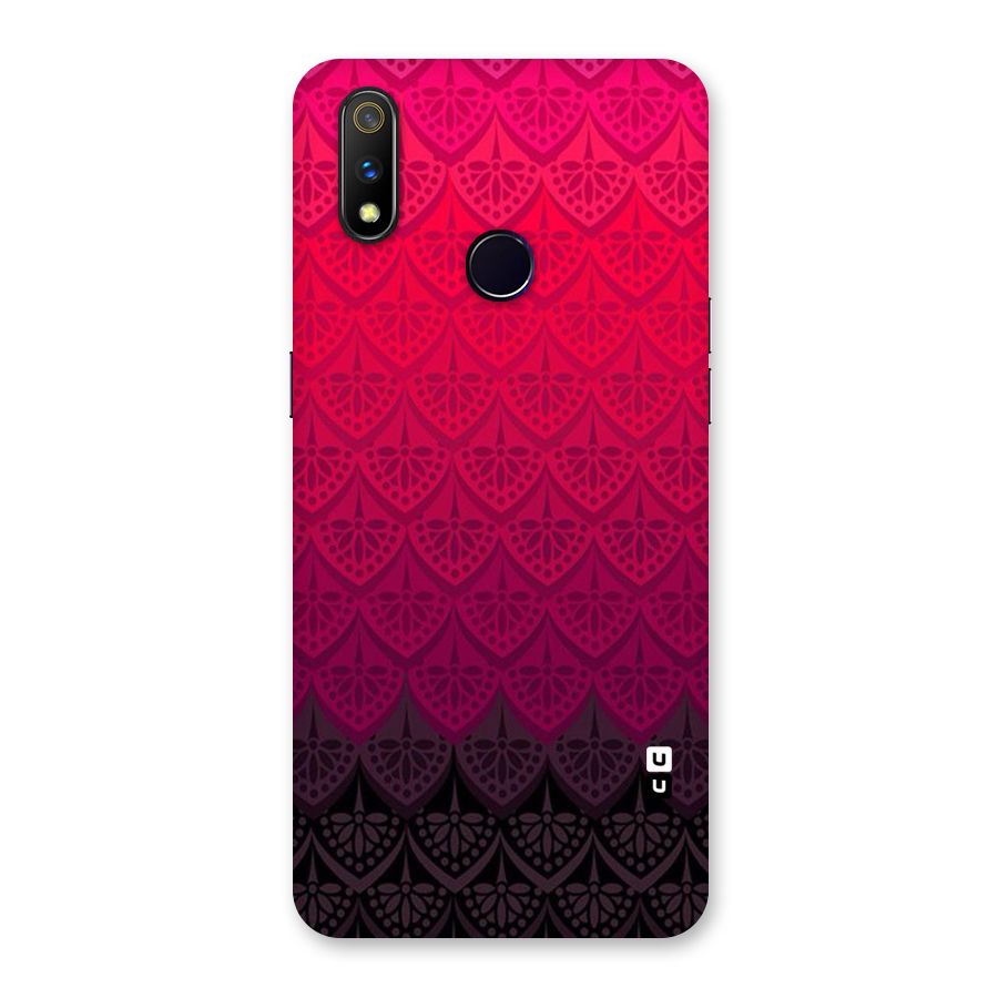 Shades Red Design Back Case for Realme 3 Pro