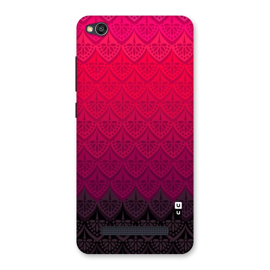 Shades Red Design Back Case for Redmi 4A