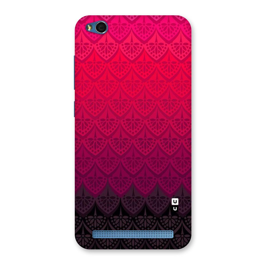Shades Red Design Back Case for Redmi 5A