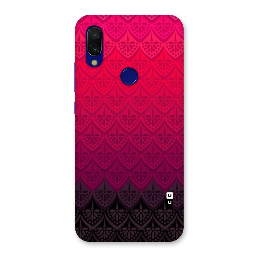Shades Red Design Back Case for Redmi 7