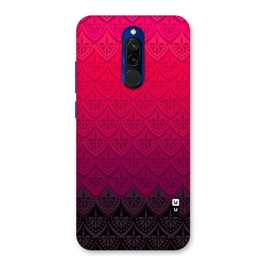 Shades Red Design Back Case for Redmi 8