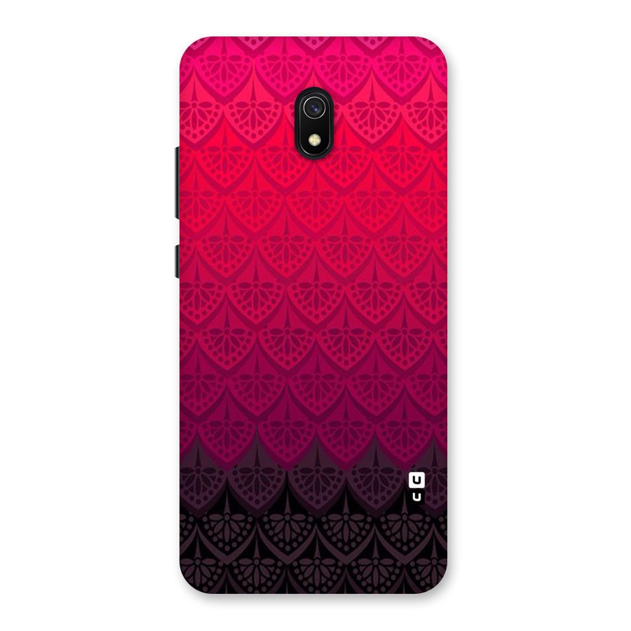 Shades Red Design Back Case for Redmi 8A