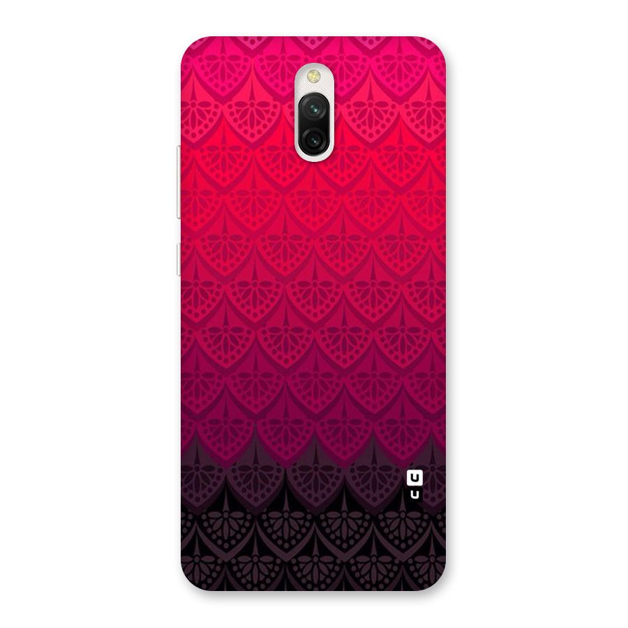 Shades Red Design Back Case for Redmi 8A Dual