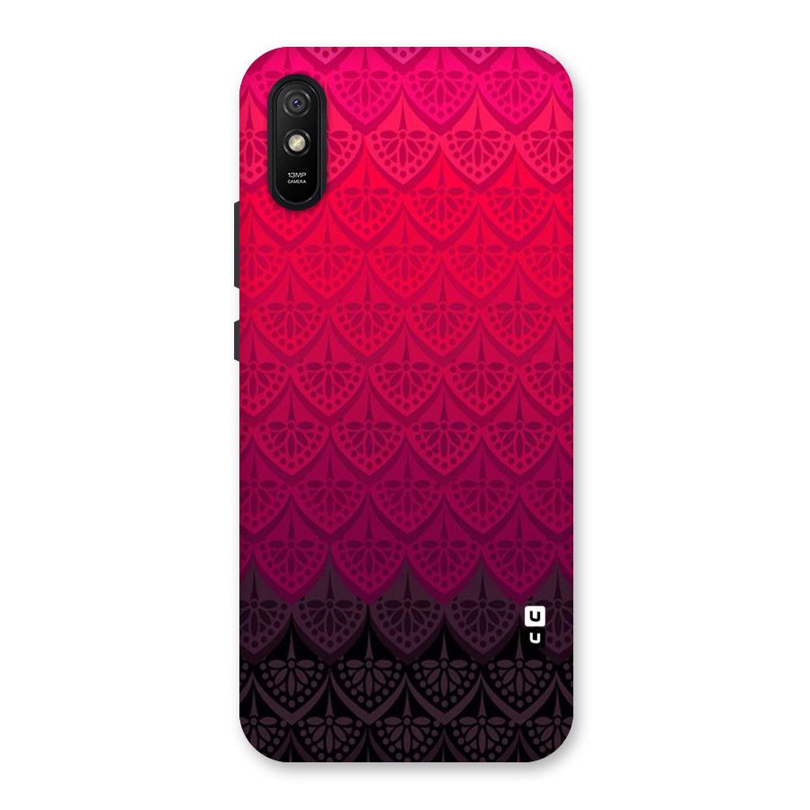 Shades Red Design Back Case for Redmi 9A
