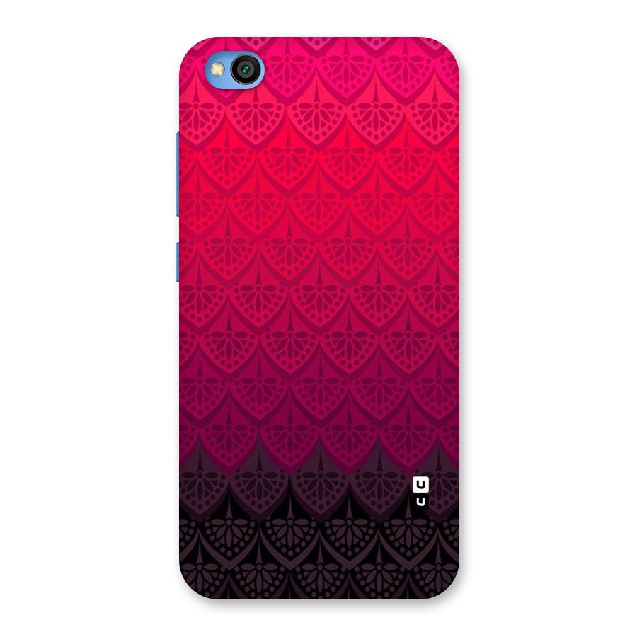Shades Red Design Back Case for Redmi Go