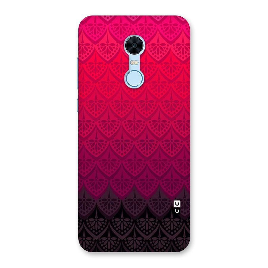 Shades Red Design Back Case for Redmi Note 5