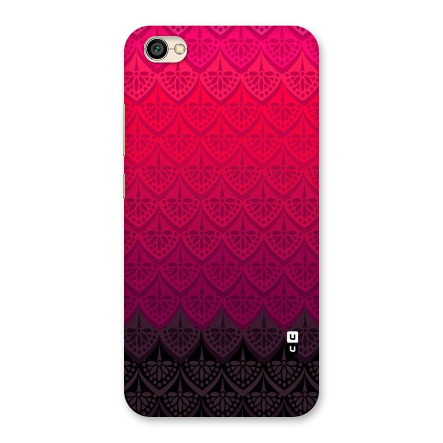 Shades Red Design Back Case for Redmi Y1 Lite