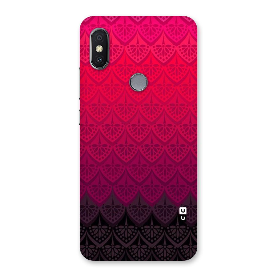 Shades Red Design Back Case for Redmi Y2