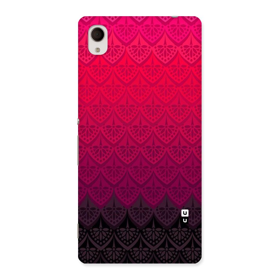 Shades Red Design Back Case for Sony Xperia M4