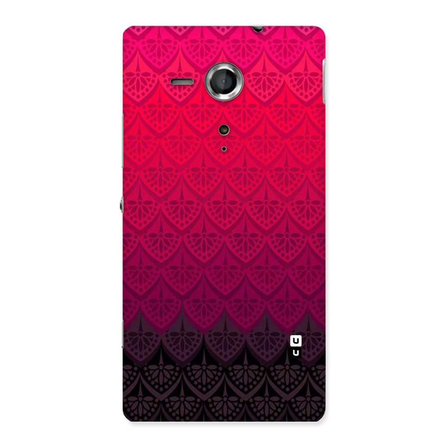 Shades Red Design Back Case for Sony Xperia SP