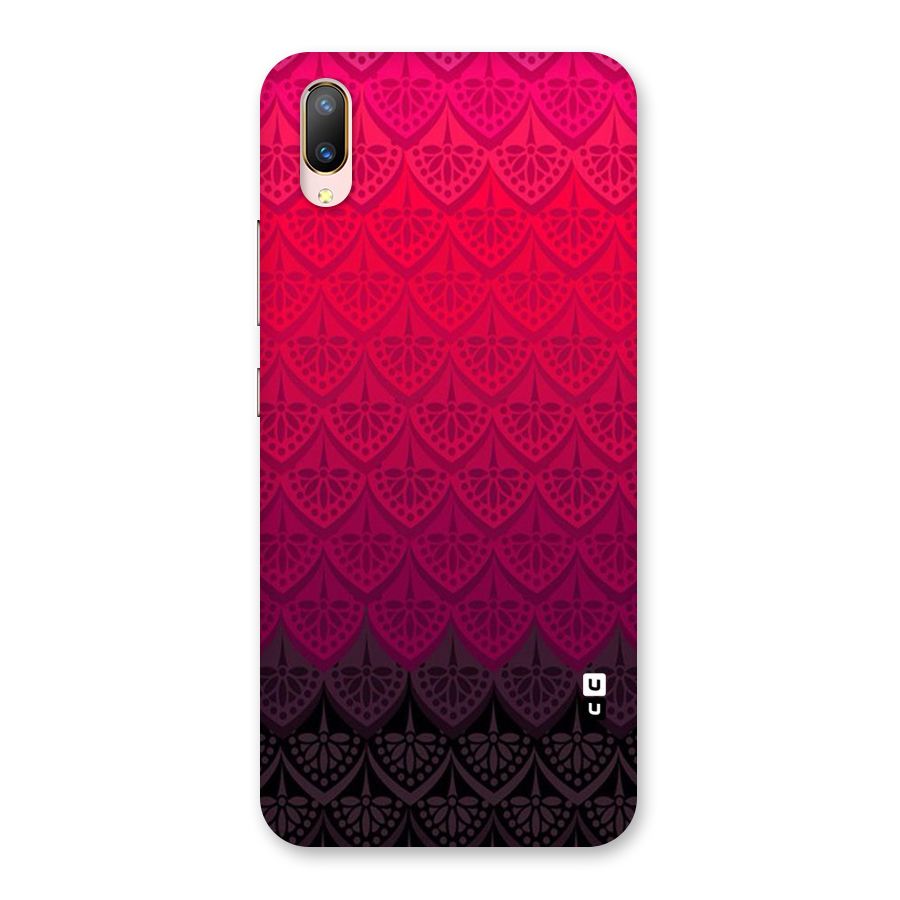 Shades Red Design Back Case for Vivo V11 Pro