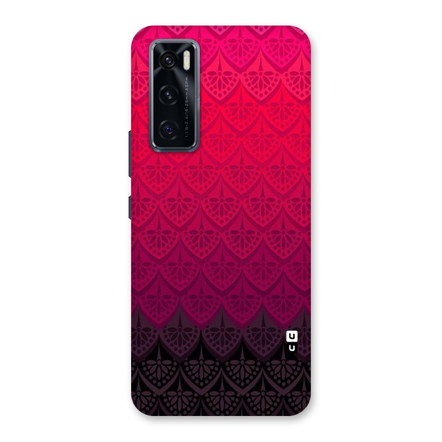 Shades Red Design Back Case for Vivo V20 SE