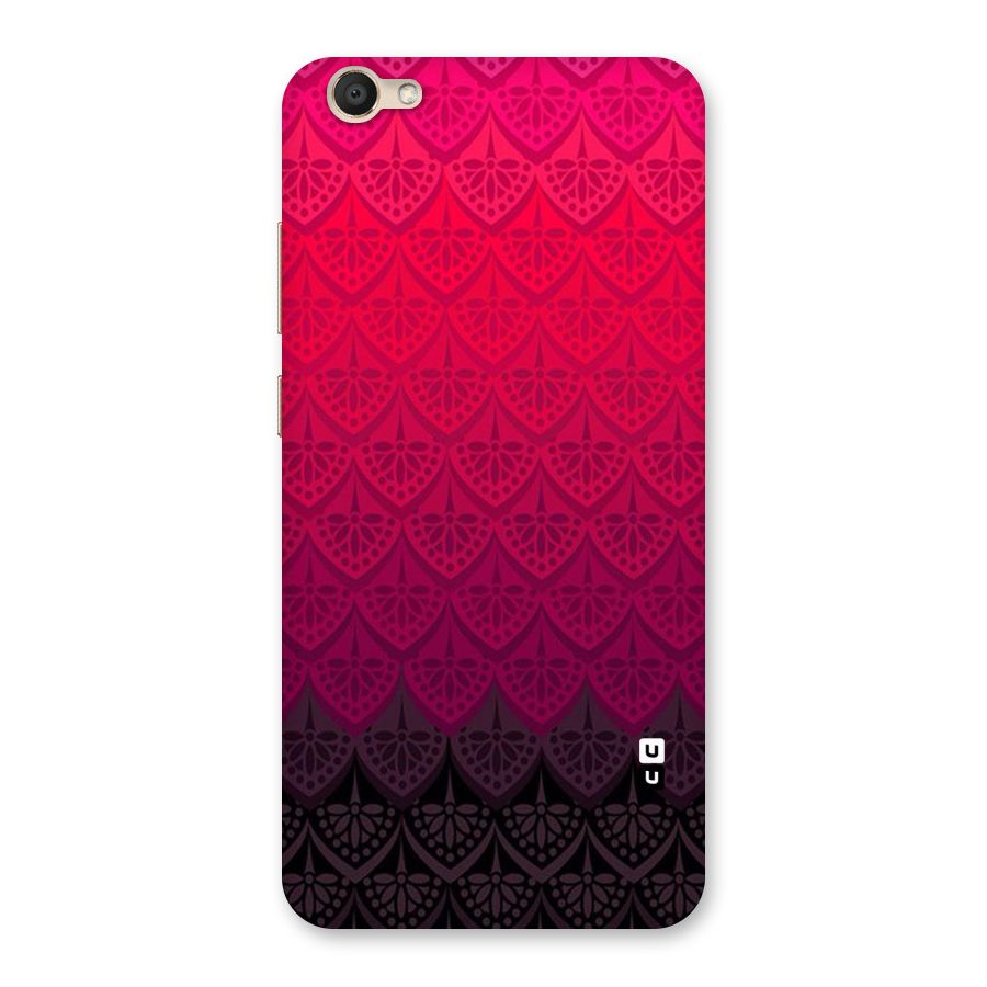 Shades Red Design Back Case for Vivo V5