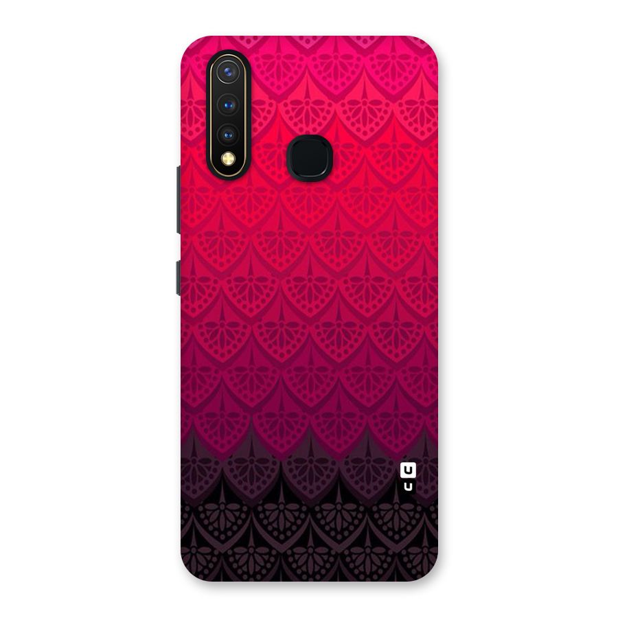 Shades Red Design Back Case for Vivo Y19