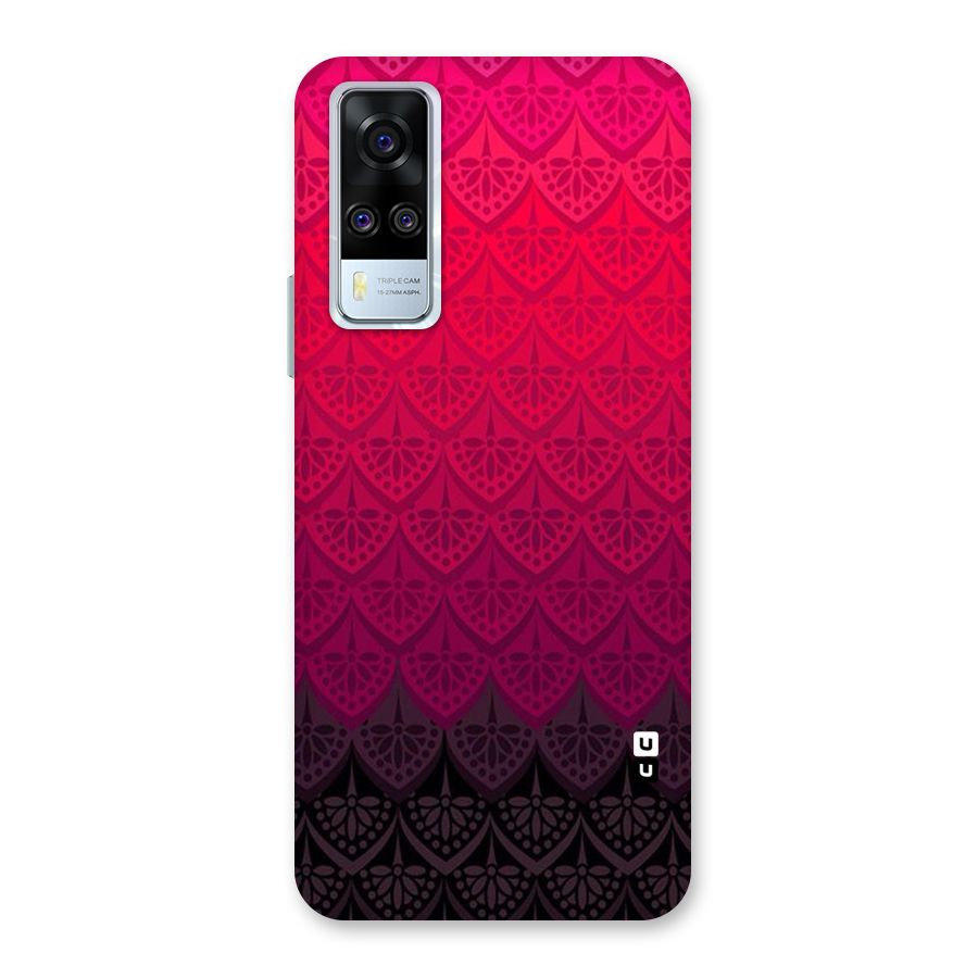 Shades Red Design Back Case for Vivo Y31