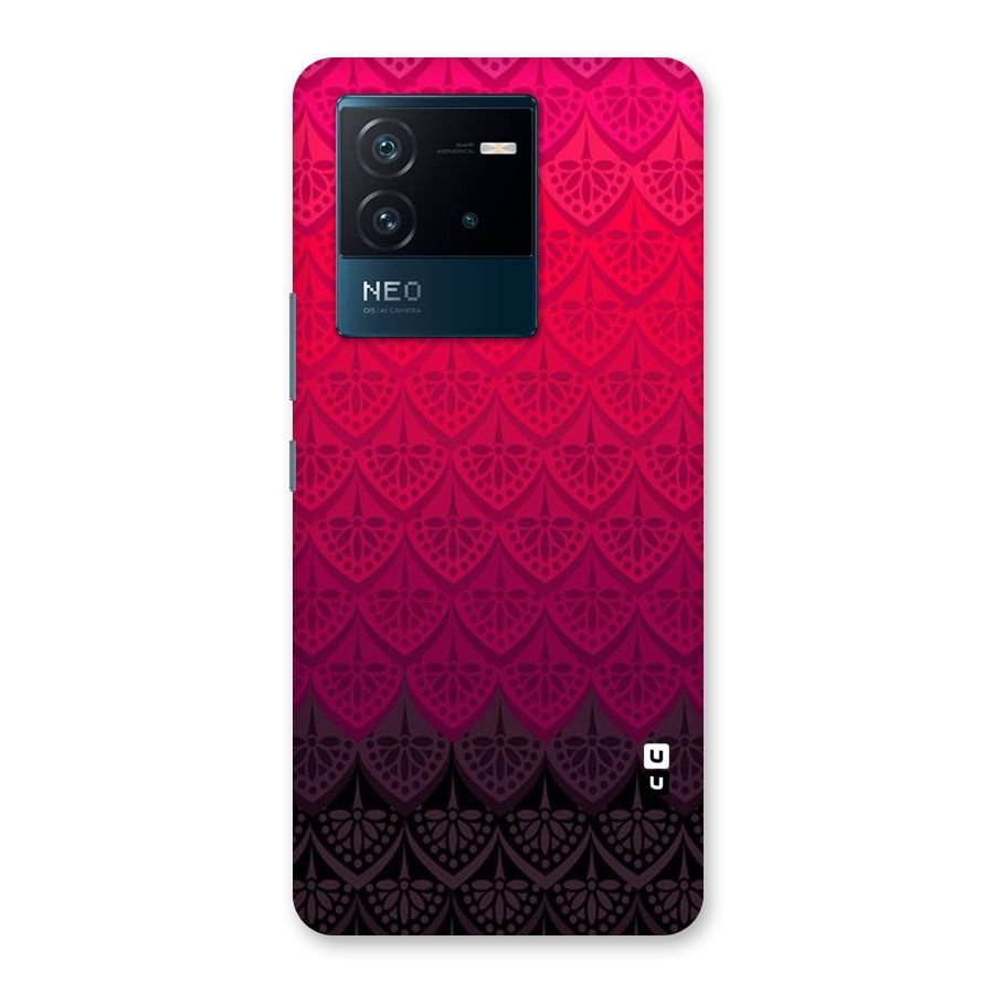 Shades Red Design Back Case for Vivo iQOO Neo 6 5G