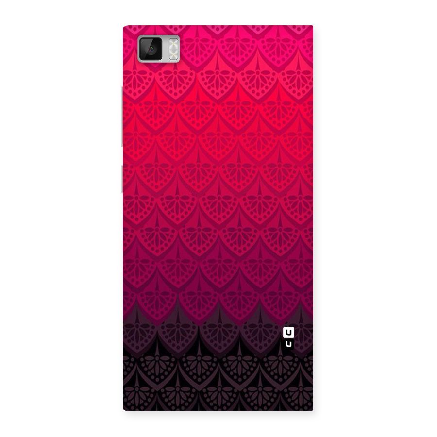 Shades Red Design Back Case for Xiaomi Mi3