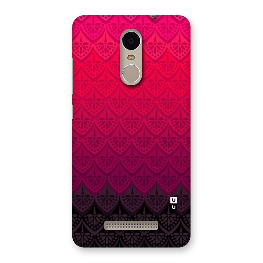 Shades Red Design Back Case for Xiaomi Redmi Note 3